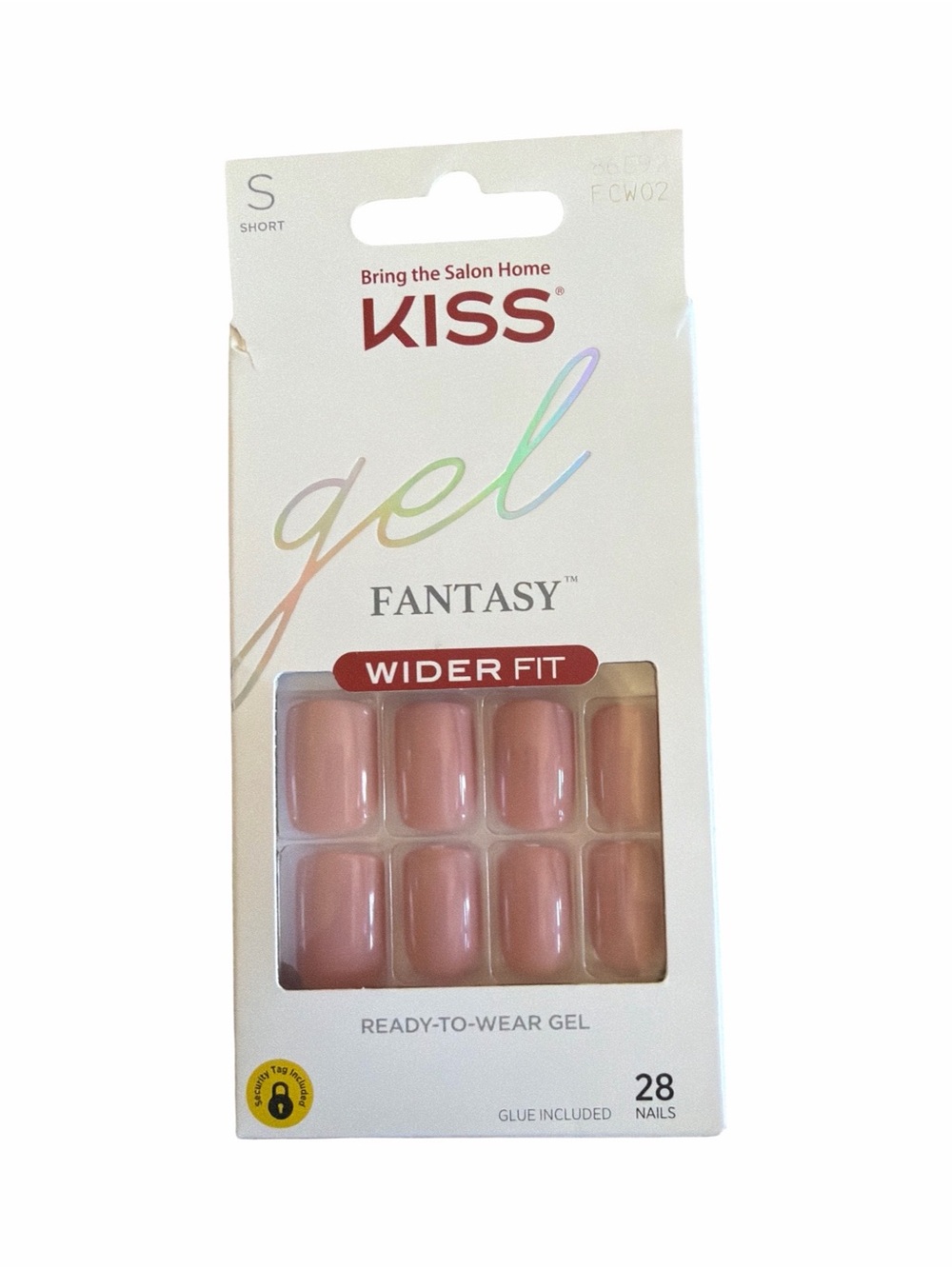 KISS Gel Fantasy Wider Fit Ready-to-Wear Gel Nails - Wider Fit